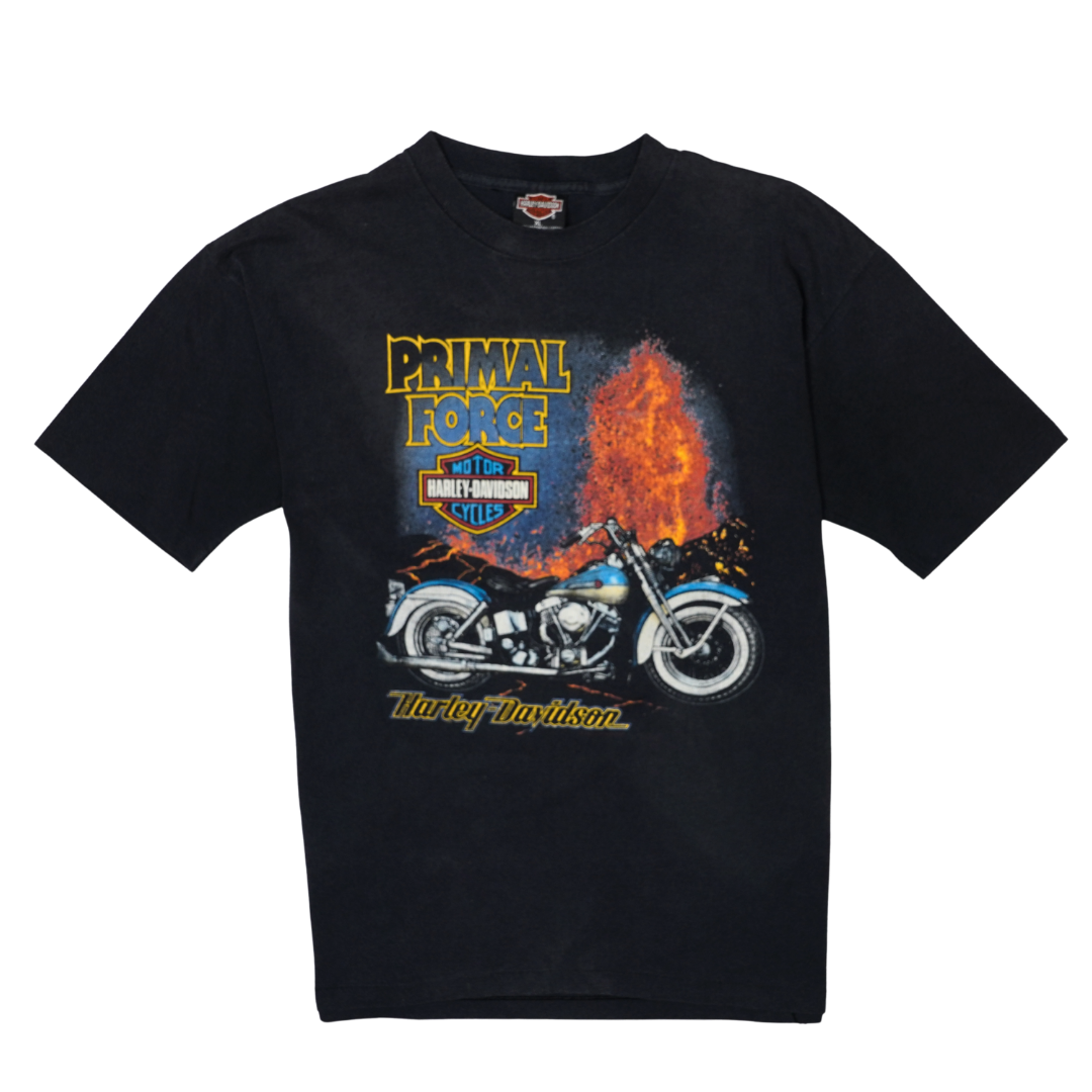 1993 Harley-Davidson Primal Force Bike Week Tee