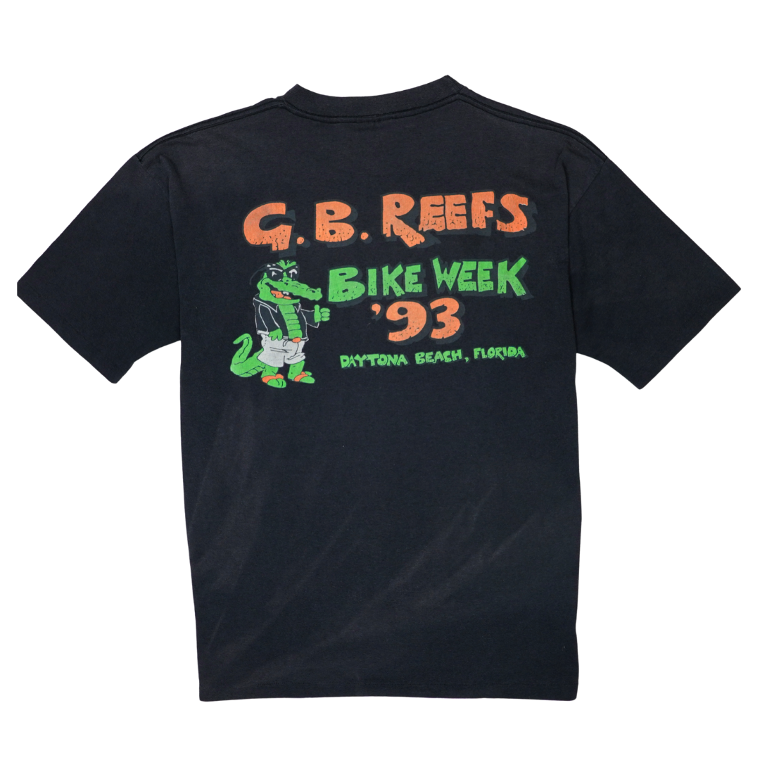 1993 Harley-Davidson Primal Force Bike Week Tee