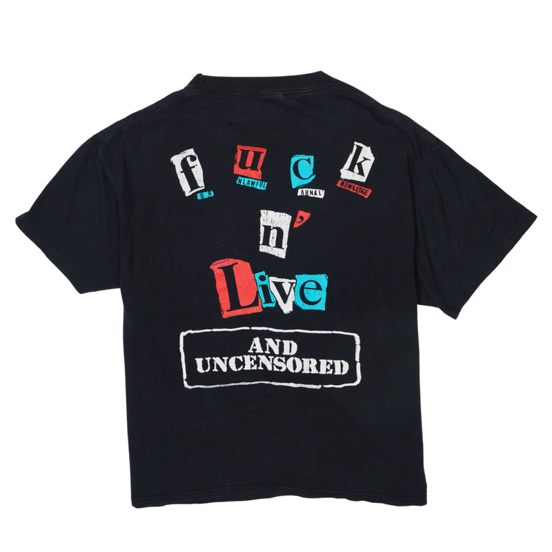 1991 Van Halen Fuck n’ Live Uncensored Tour Tee