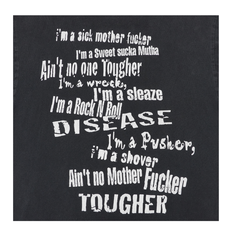 1997 Motley Crue Rock 'n Roll Disease Tour Tee