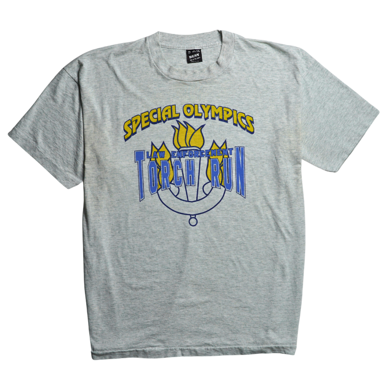 1990s Vintage Special Olympics Torch Run Tee