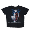 2003 Marilyn Manson Ripped Face Double Sided Tee