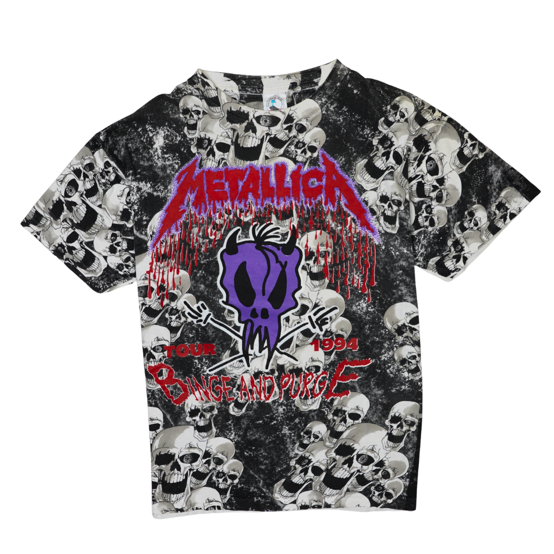 1994 Metallica Binge and Purge Tour Tee