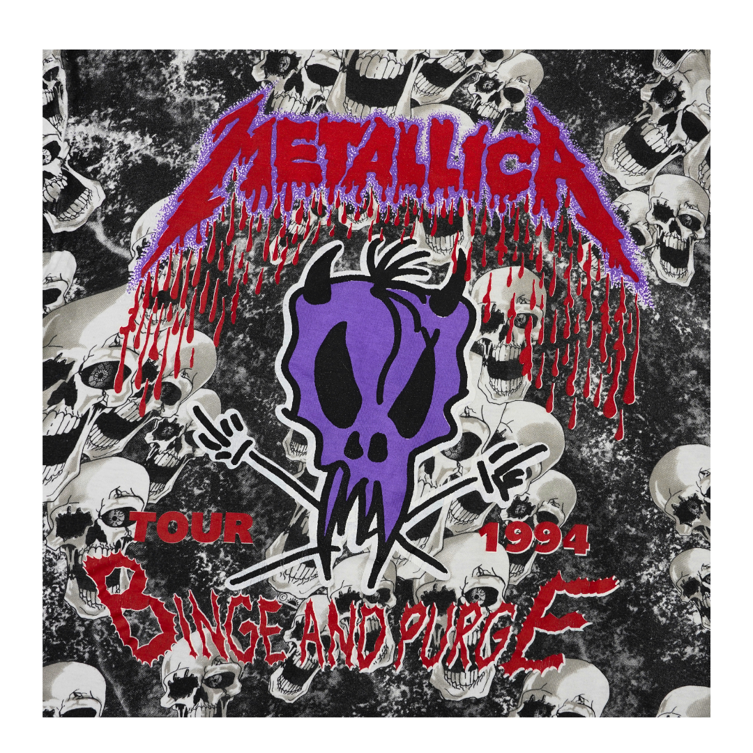 1994 Metallica Binge and Purge Tour Tee