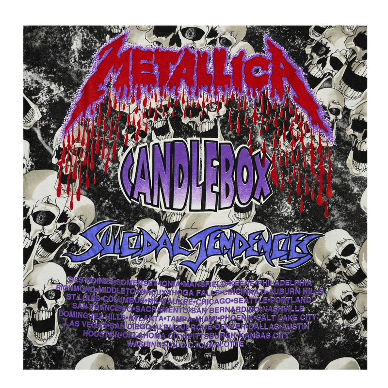 1994 Metallica Binge and Purge Tour Tee