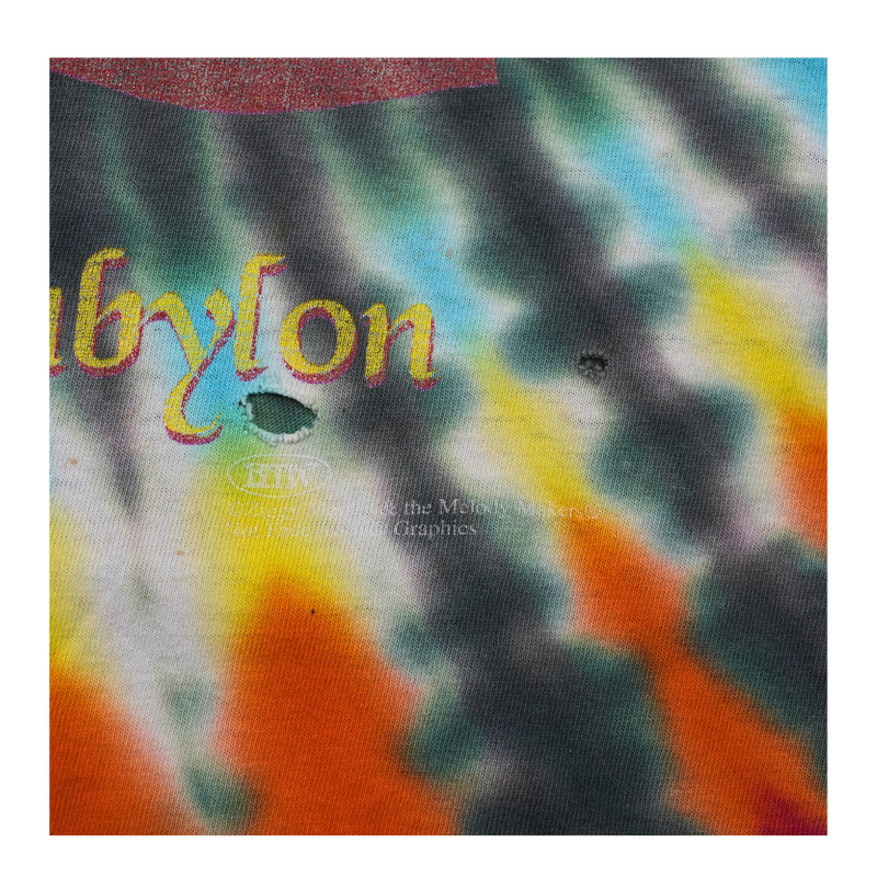 1997 Ziggy Marley Fallen Is Babylon Tour Tie-Dye Tee
