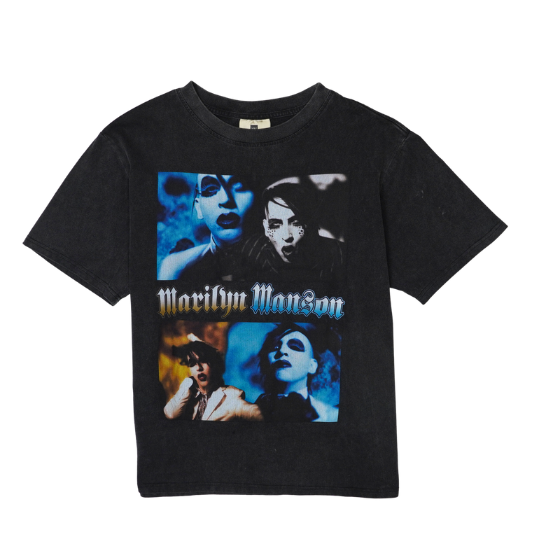 1998 Marilyn Manson Portrait Collage Tee