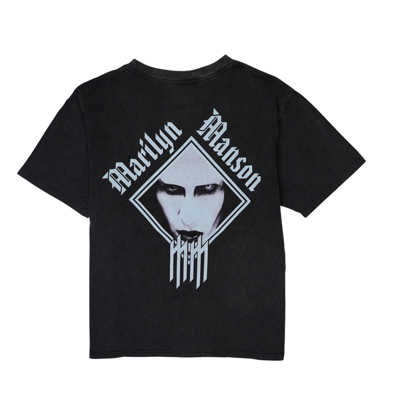 1998 Marilyn Manson Portrait Collage Tee