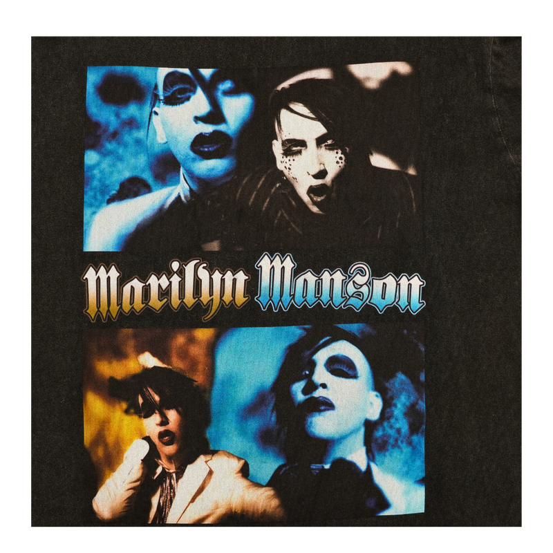1998 Marilyn Manson Portrait Collage Tee