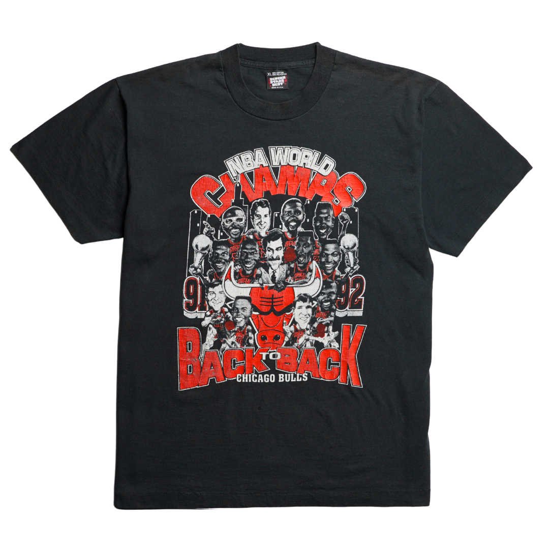 1992 Chicago Bulls Back-to-Back Champions Tee