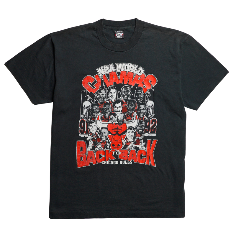 1992 Chicago Bulls Back-to-Back Champions Tee