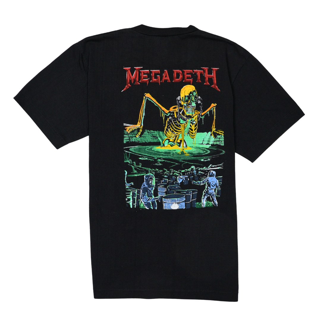 1990s Megadeth Toxic Skeleton Reactor Tee