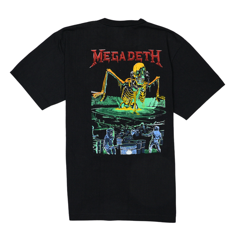 1990s Megadeth Toxic Skeleton Reactor Tee