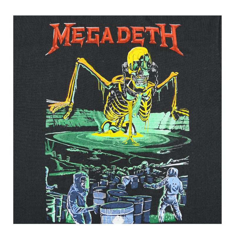 1990s Megadeth Toxic Skeleton Reactor Tee