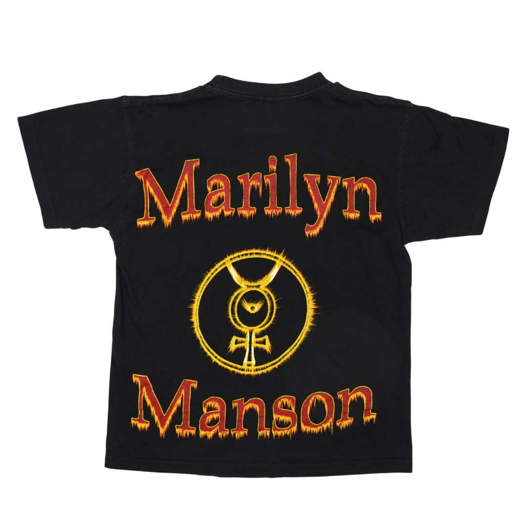 2000s Hombre Marilyn Manson Straightjacket Tee