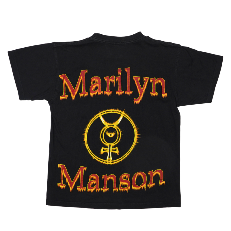 2000s Hombre Marilyn Manson Straightjacket Tee