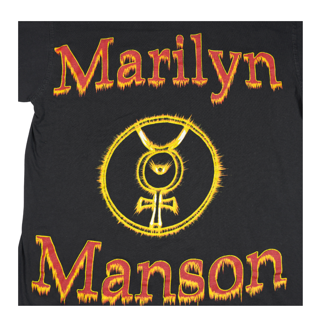 2000s Hombre Marilyn Manson Straightjacket Tee