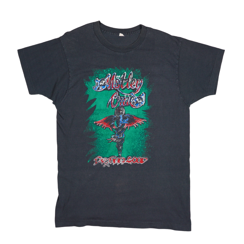 1990 Mötley Crüe Dr. Feelgood Euro Tour Tee
