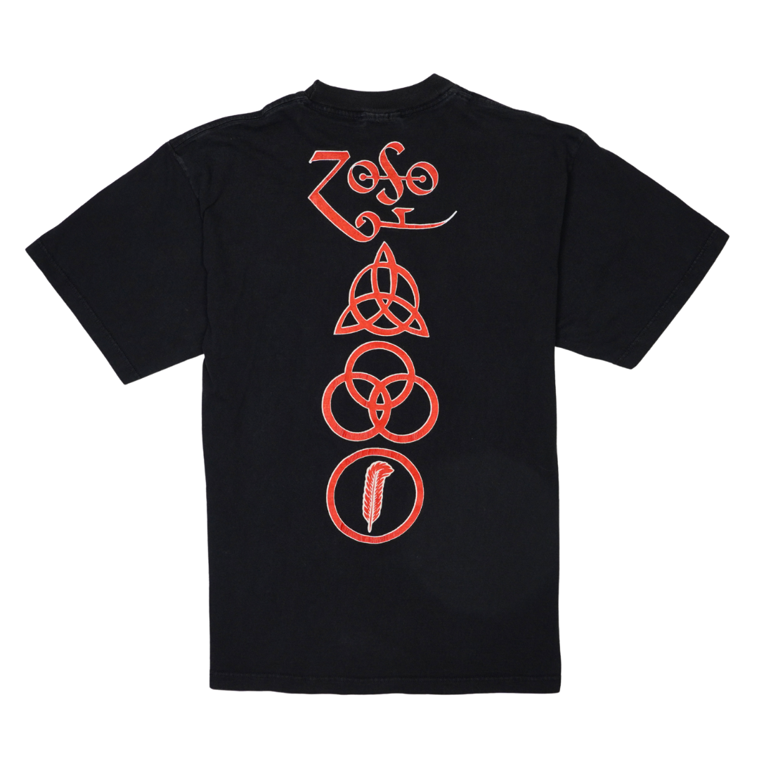 2000s Winterland Led Zeppelin Tarot Wizard Tee