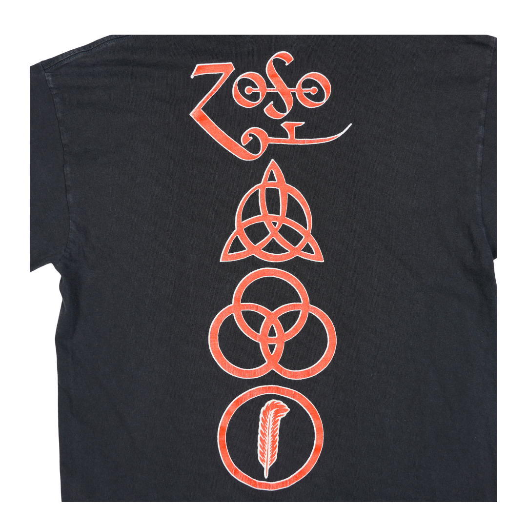 2000s Winterland Led Zeppelin Tarot Wizard Tee
