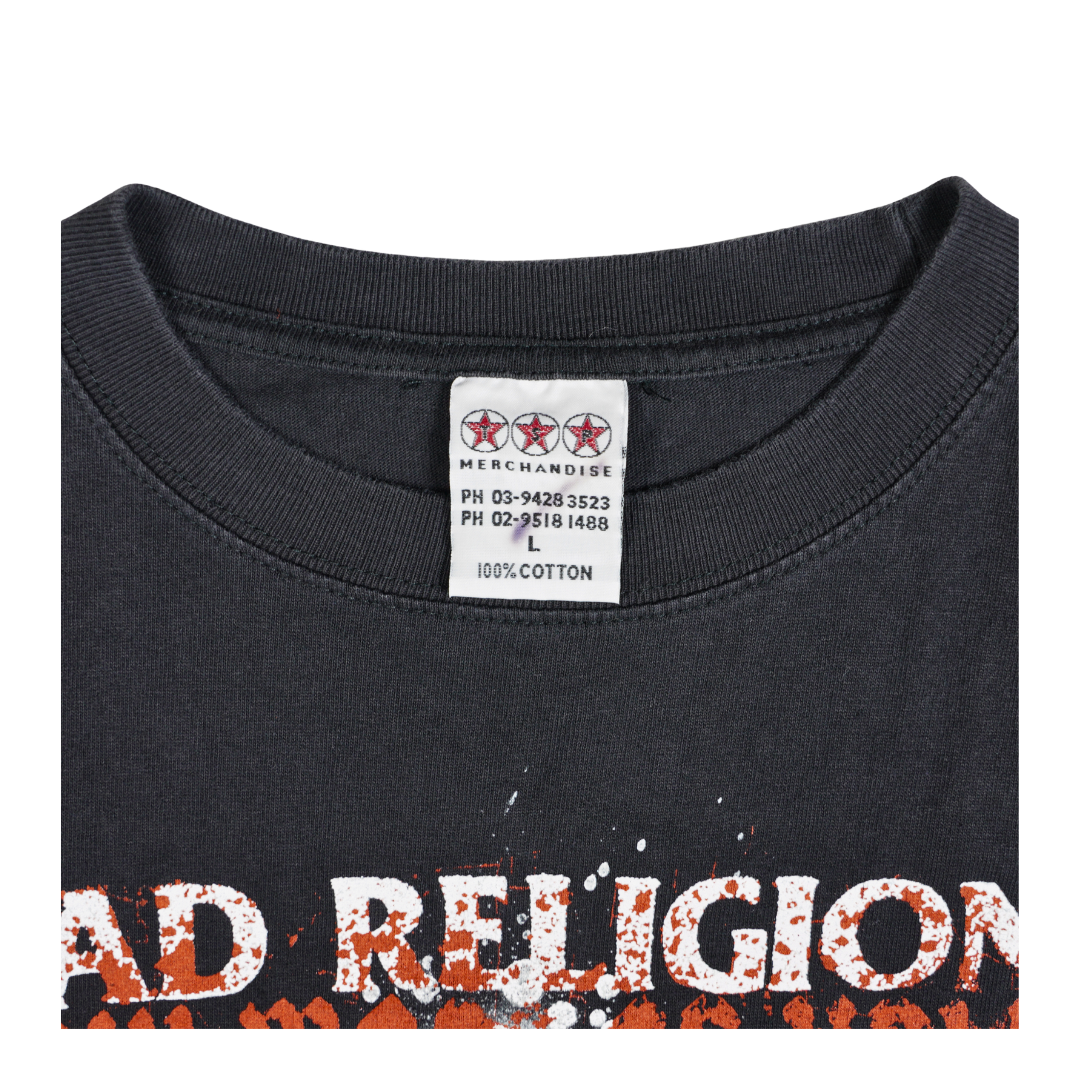 2007 Bad Religion New Maps of Hell Tour Tee