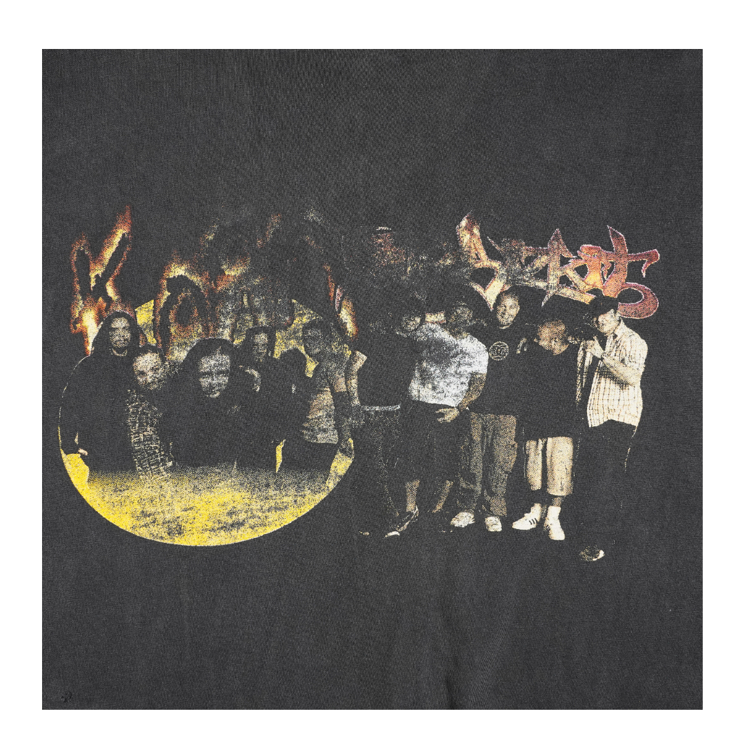 2000s Korn & Limp Bizkit Fire Collab Tour Tee