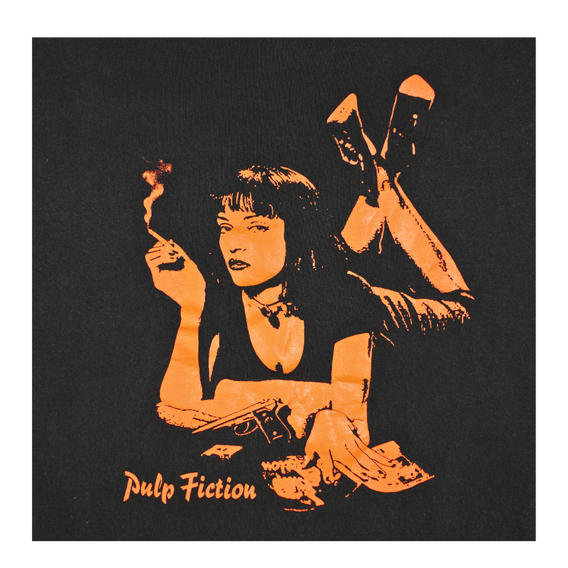 2000s Pulp Fiction Mia Wallace Poster Long Sleeve Tee