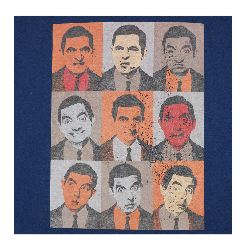 2000s Mr. Bean Pop Art Grid Tee