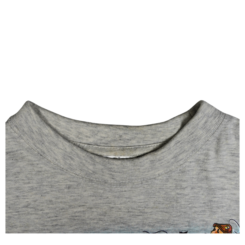 1990s Amsterdam Good Guys Bad Guys Cartoon Tee