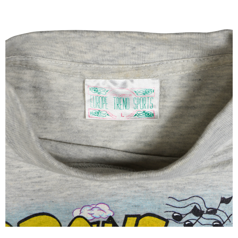 1990s Amsterdam Good Guys Bad Guys Cartoon Tee