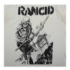 2000s Rancid Skeleton Punk Graveyard Tee