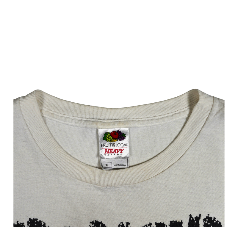 2000s Rancid Skeleton Punk Graveyard Tee