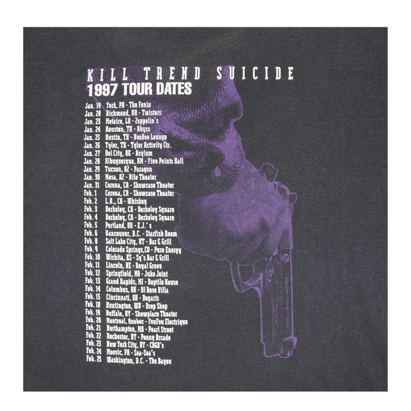 1997 Brutal Truth Kill Trend Suicide Tour Tee