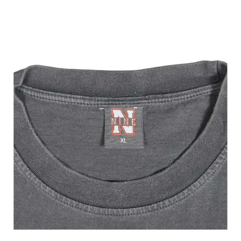 2000s Disturbed Red Face Logo Band Tee