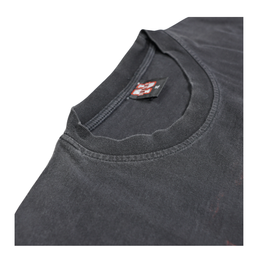 2000s Disturbed Red Face Logo Band Tee