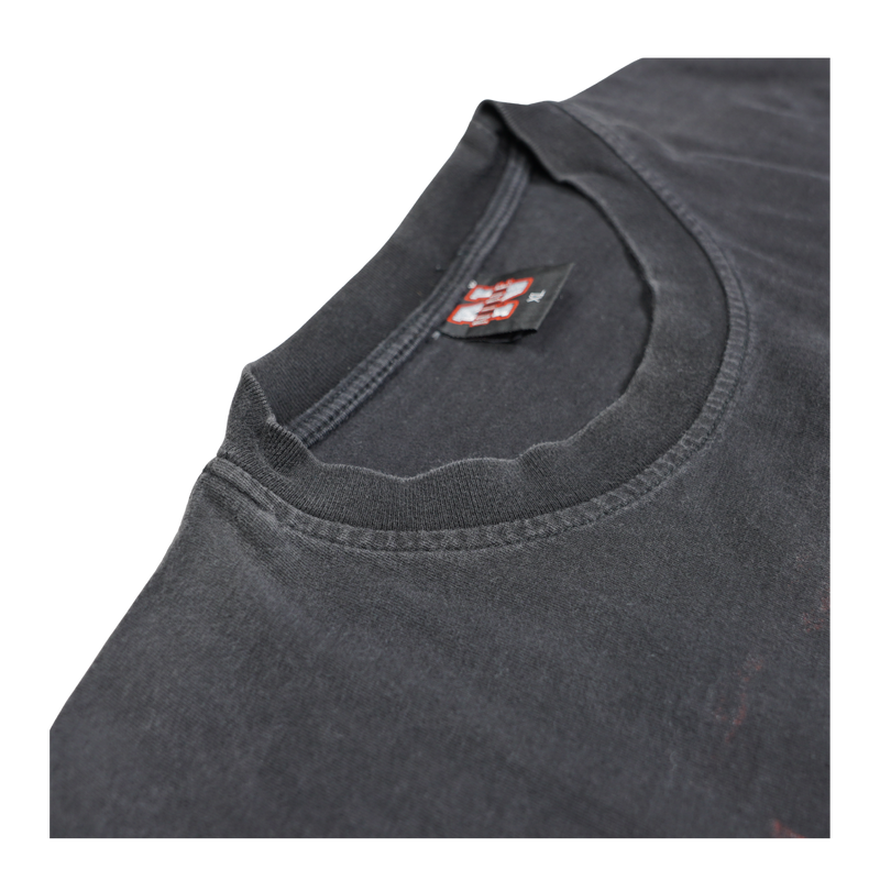 2000s Disturbed Red Face Logo Band Tee