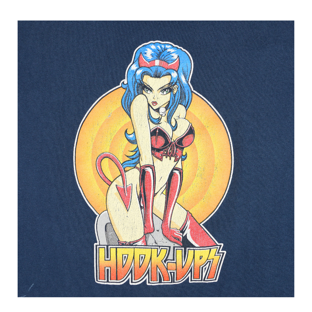 1990s Hook-Ups Devil Girl Anime Skate Tee