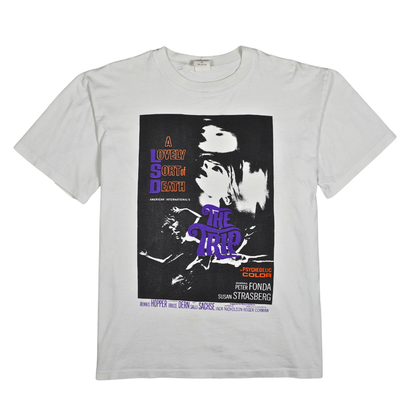 1990s The Trip Movie Poster LSD Psychedelic Tee