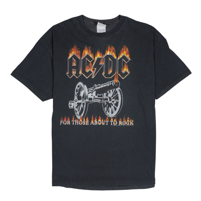 2004 AC/DC For Those About to Rock Flame Tee