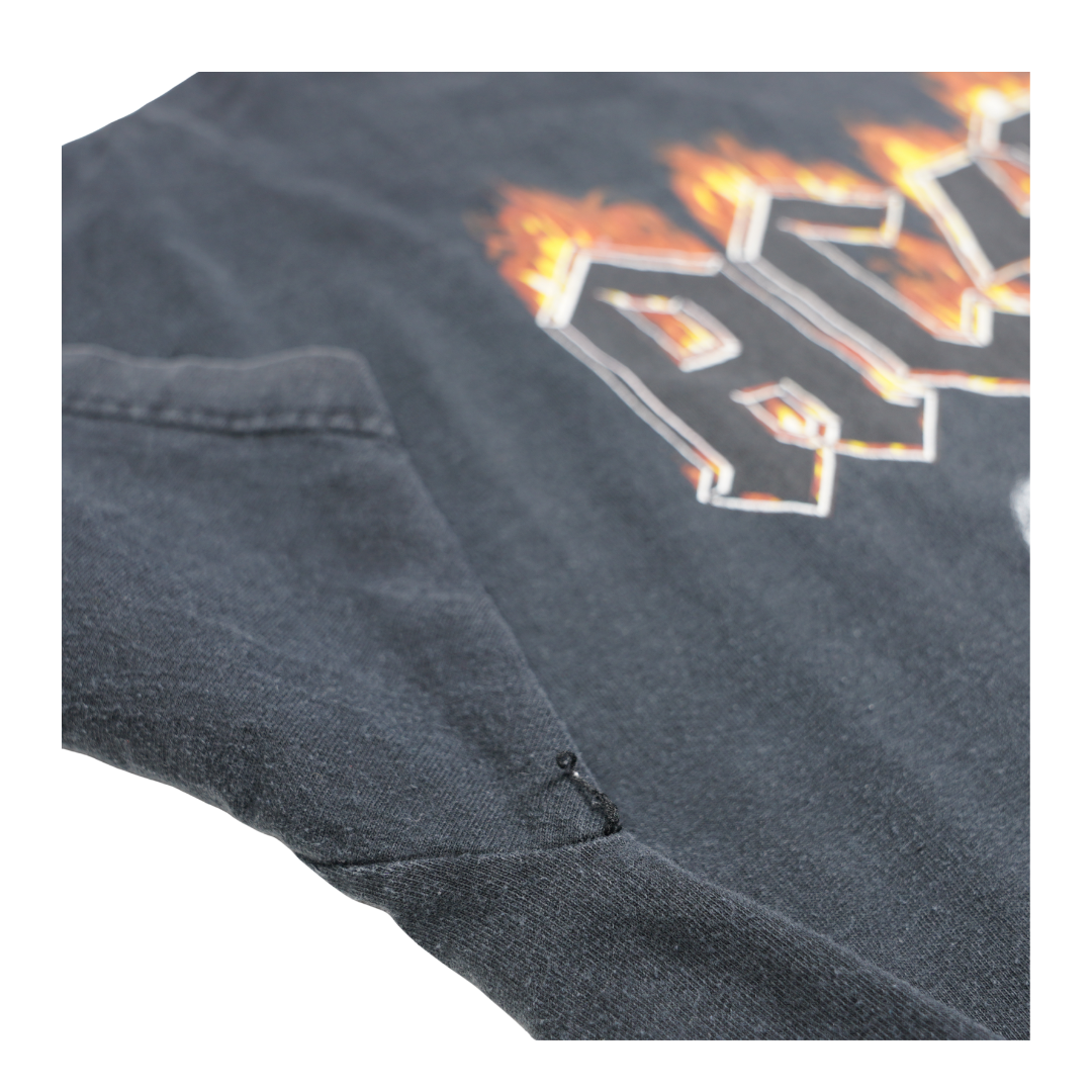 2004 AC/DC For Those About to Rock Flame Tee